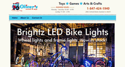 Desktop Screenshot of oliverstoys.net
